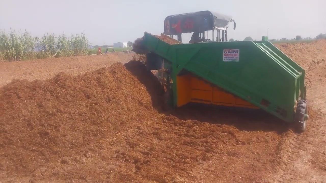 Mushroom compost Turner machine Cont. 7206385354