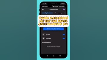 Paano Magkaroon ng Top Fan Badge Ang followers mo #shorts