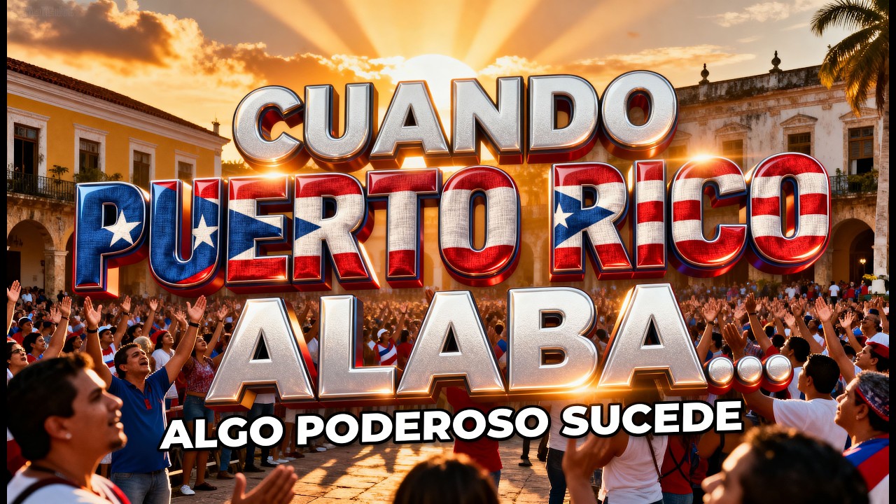 🇵🇷🙏 Cuando Puerto Rico Alaba… Algo Poderoso Sucede 🔥 | Salsa & Reggae Cristiano