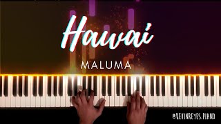 Maluma & The Weeknd - Hawai (Piano Cover)