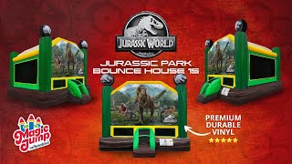 Official Jurassic Park Bounce House from Magic Jump Inc.