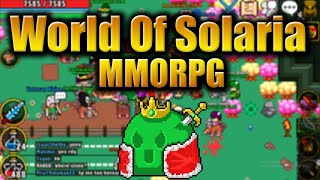 WORLD OF SOLARIA MMORPG | CROSSPLAY | BASIC TUTORIAL #1