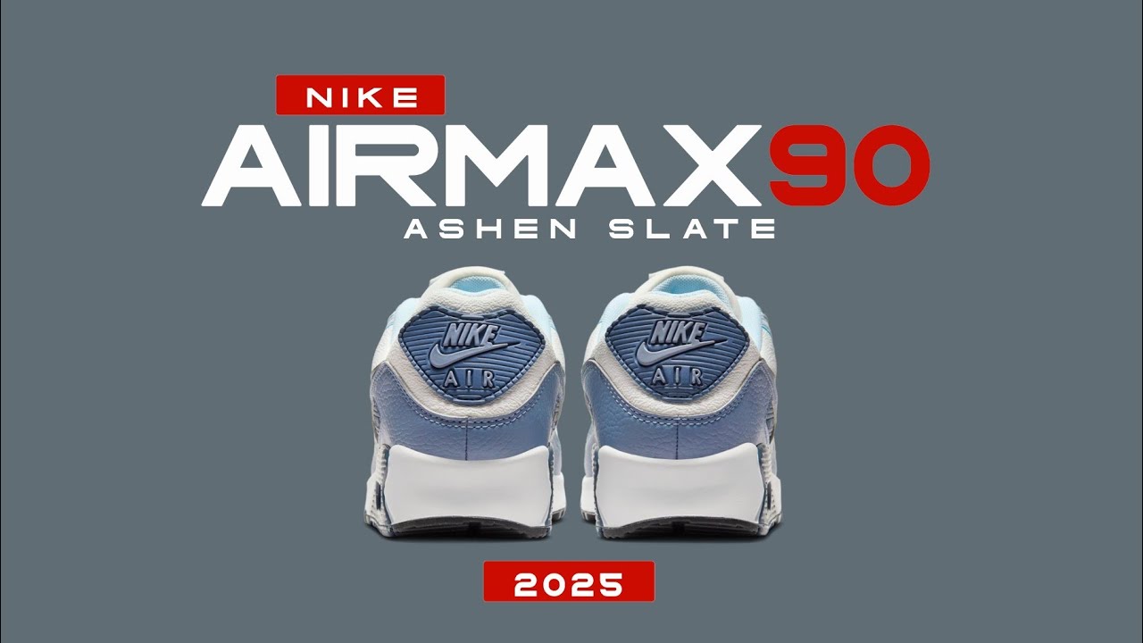 UPCOMING RELEASE - Nike Air Max 90 ASHEN SLATE 2025 REVIEW + PRICE