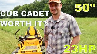 #53 Cub Cadet Ultima ZT1 MOW and REVIEW