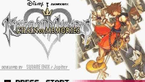 Kingdom Hearts: Chain of Memories - GameBoy Advance Opening