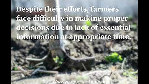 PRECISION AGRICULTURE WITH BIG DATA