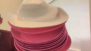 Unittype 12 Pcs Women Cowgirl Cowboy Hats Bachelorette Cowboy Hats  Review