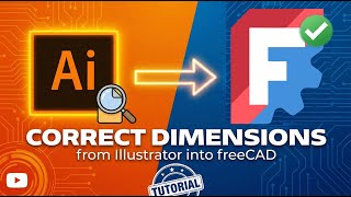Fix Illustrator → SVG Exporting Like This → FreeCAD Correct Dimensions Fix Illustrator → SVG Exporting Like This → FreeCAD Correct Dimensions