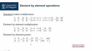 009 - MATLAB Matrices： Manipulate Matrices