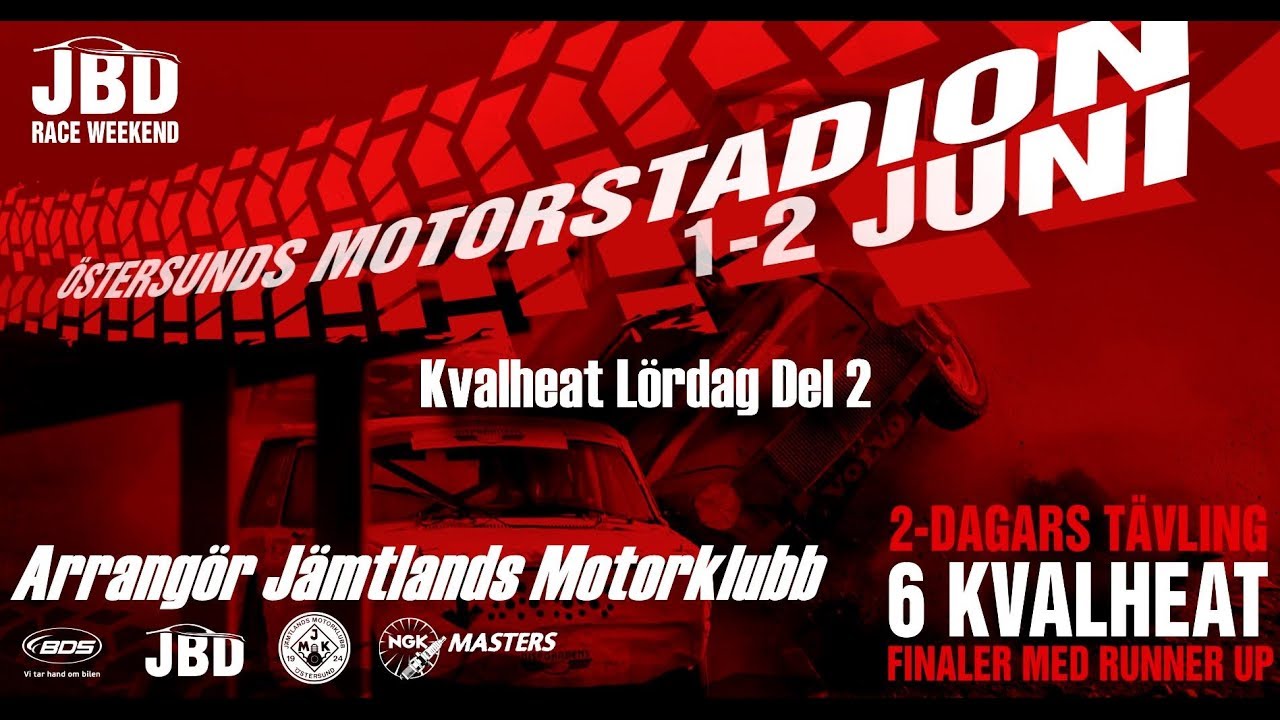 Folkrace in Östersund Sweden, JBD Race Weekend 2019 (Qualification Saturday part 2)