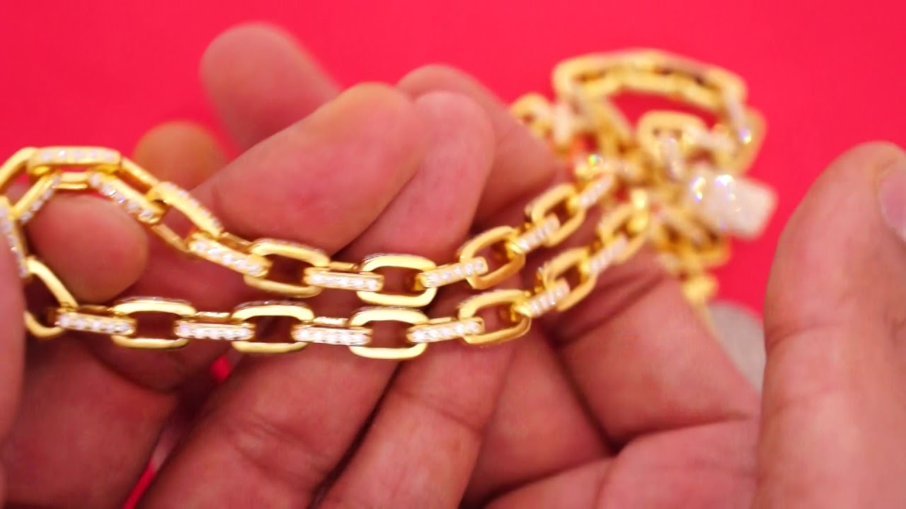 14k hermes link chain