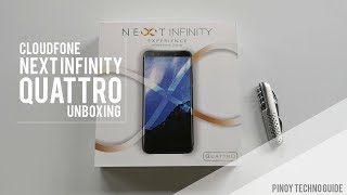 Cloudfone Next Infinity Quattro Unboxing