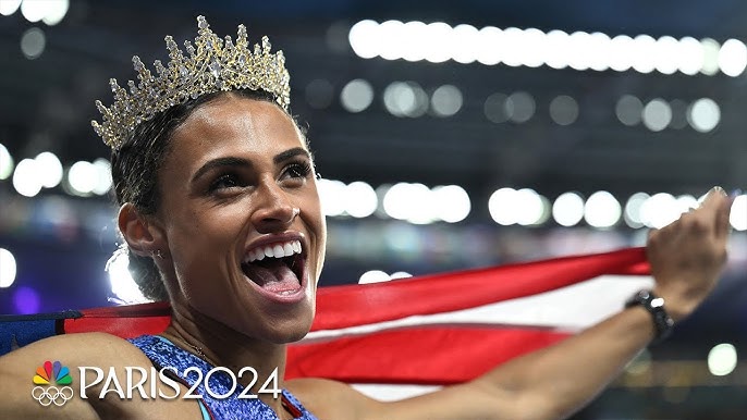 Sydney McLaughlin-Levrone attacks own world record for unprecedented gold medal | Paris Olympics - YouTube