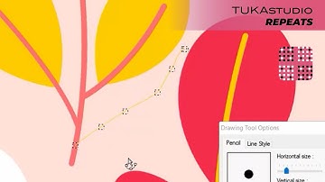 Draw Curved Shape | TUKAstudio Video Help | Fabric Design Software | Repeats