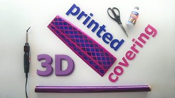 How to cover 3D printed wings