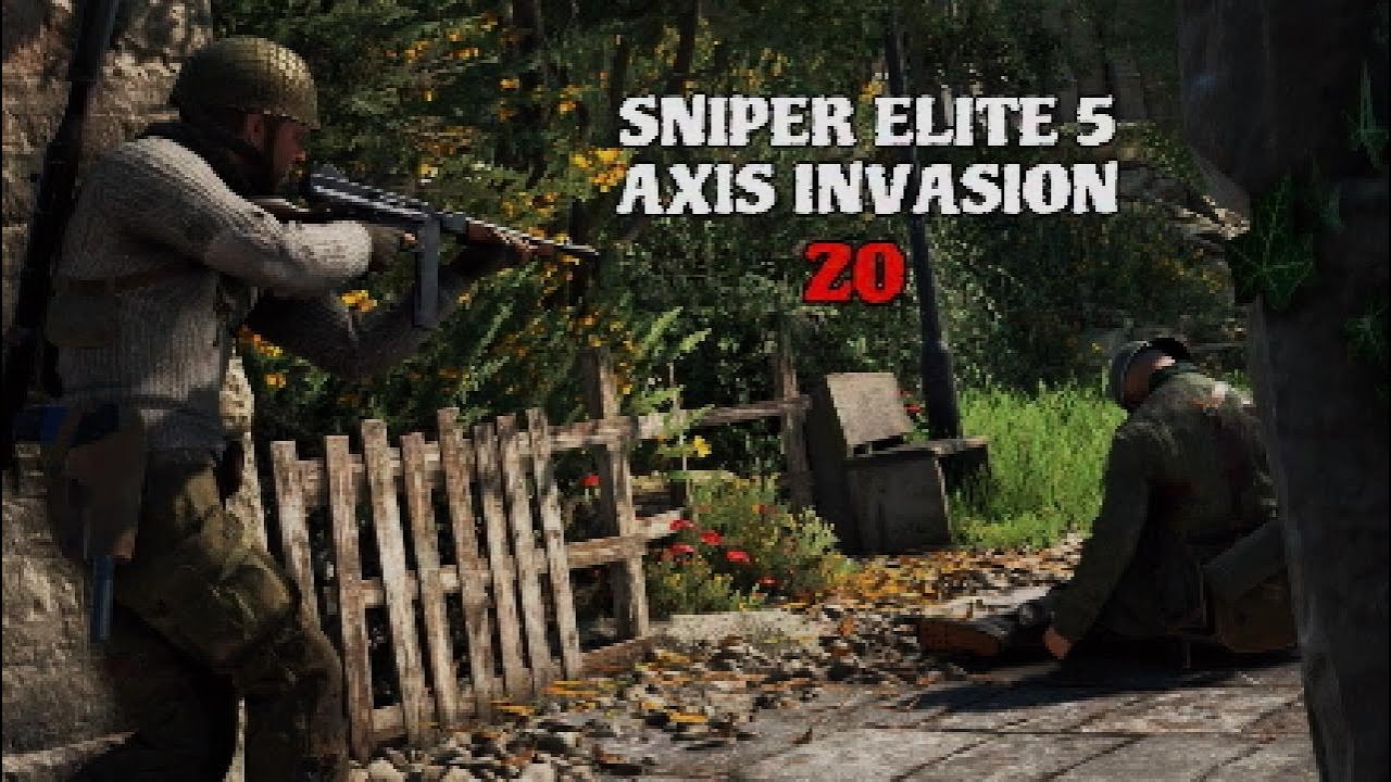 SNIPER elite 5 axis invasion 20 - YouTube