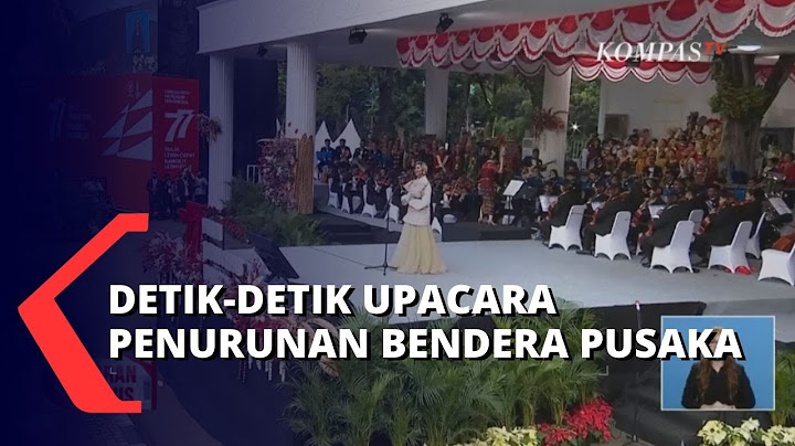 Detik-detik Jelang Upacara Penurunan Bendera Pusaka: Musisi Indonesia Meriahkan Istana Negara