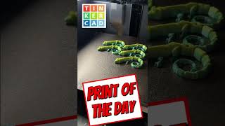 Tinkercad Lizards &amp; the Bambu Labs P1S: Epic Green Silk! 💯🔥