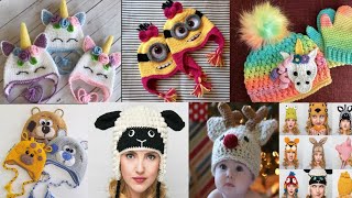 Crochet character hats for kids /crochet hats for kids /crochet hats for babies 2023