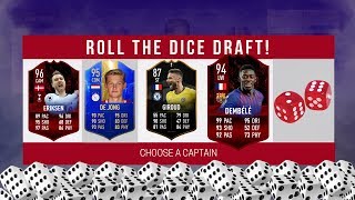 I LET THE DICE CHOOSE MY FUT DRAFT! FIFA 19 Ultimate Team Draft Challenge