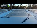 UTR Pro Tennis Series - Brisbane - 26 July 2021 - Court 12