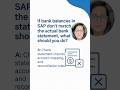 Bank Balances in SAP Don’t Match Bank Statement? #interview