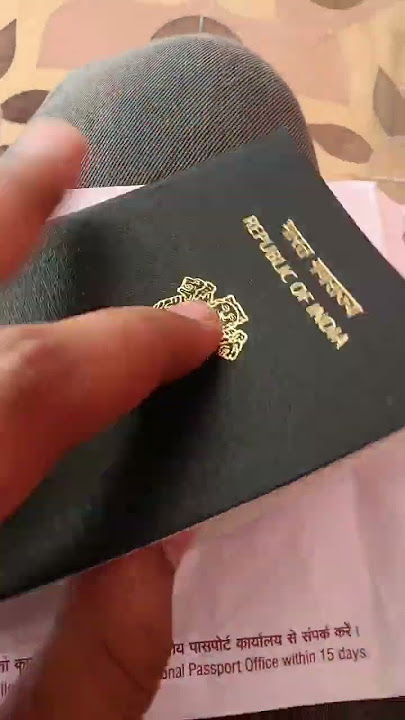 New E-chip Passport, India