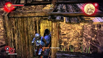 The Witcher 2: Assassins of Kings EE - Woe To The Vanquished: Saved Villigers, HD Gameplay Xbox 360