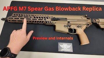 [MOA 2025] APFG M7 Spear Gas Blowback Replica Preview