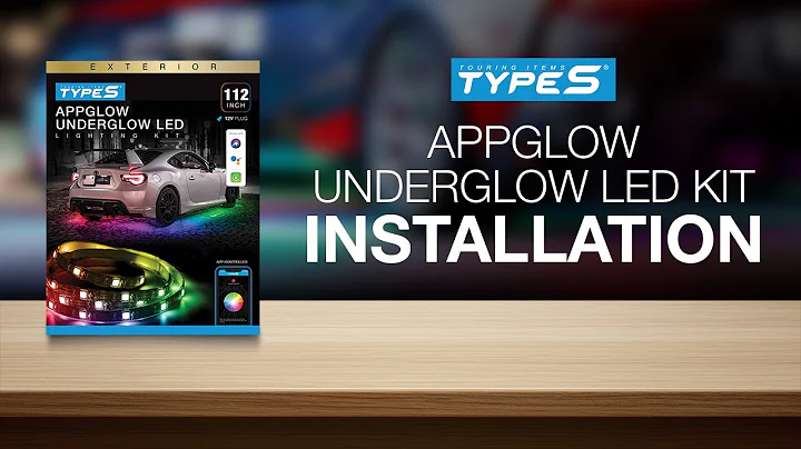 How to Install the TYPE S AppGlow Underglow LED Kit for Car – LM534410-24/2