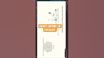 FortiGate packet capture explained | How to run packet capture on Fortinet firewall | Fortigate