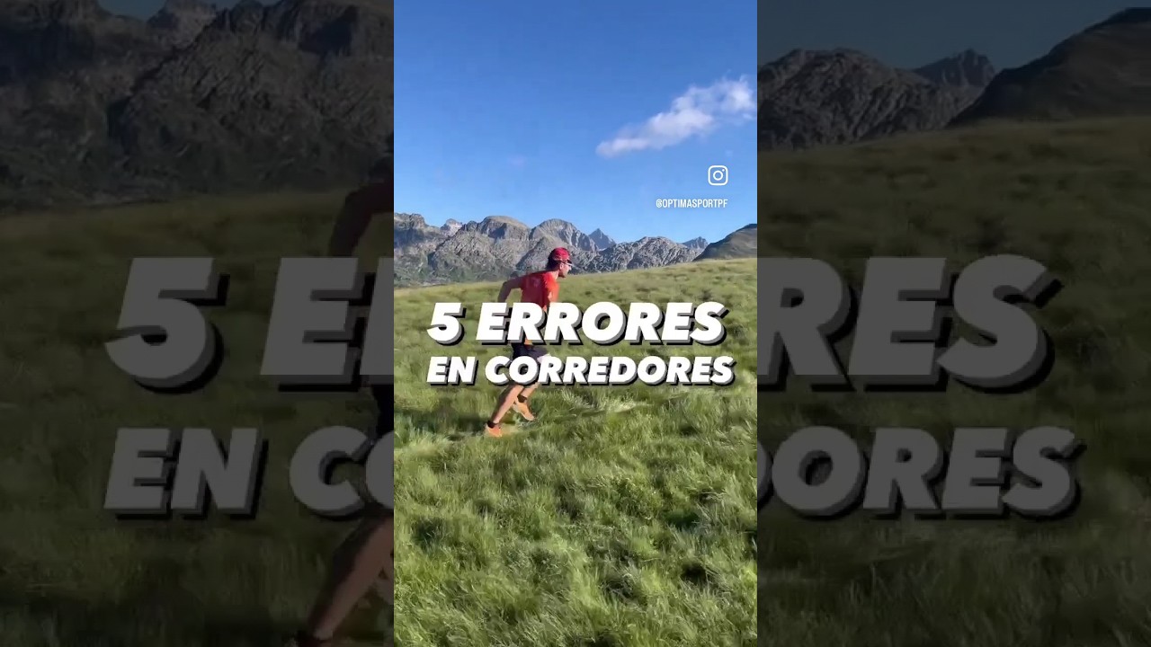 ❌5 ERRORES en CORREDORES de FONDO🏃🏻‍♂️