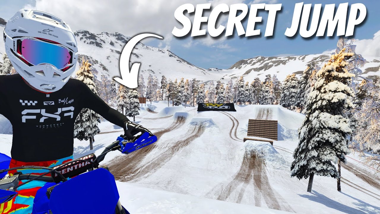 Одна из ЛУЧШИХ карт фрирайда в MxBikes!