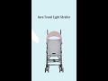 Dream On Me Aero Travel Light Stroller