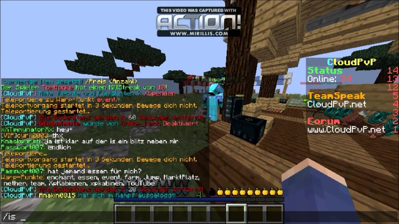 Minecraft CloudPvP Server Vorstellung
