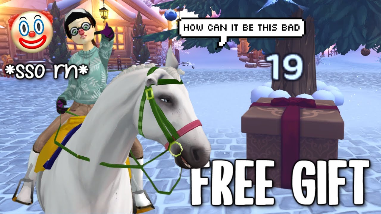 FREE Yule Tree Gift Day 19 - Star Stable Advent Calendar