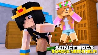 RAMONA NEEDS HELP! Minecraft Royal Family w/LittleKellyandCarly (Custom Roleplay)