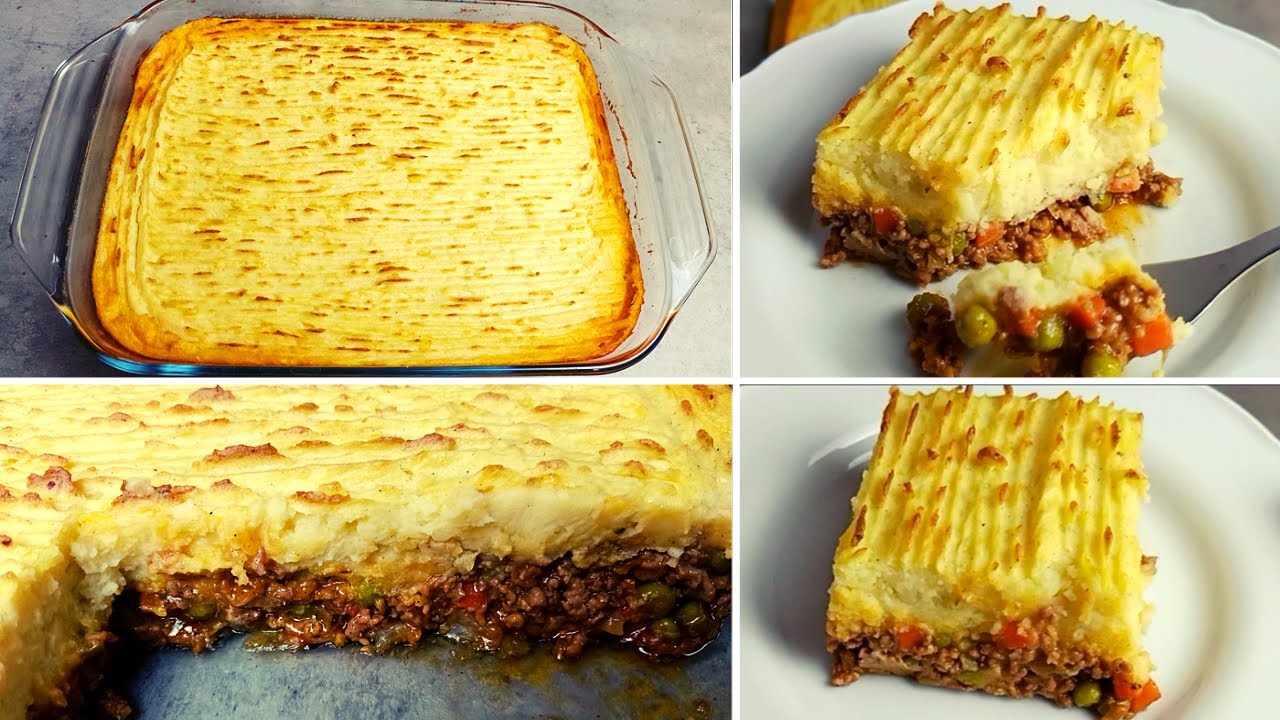 طريقه عمل شيبرد باى أو فطيرة الراعى ، من أشهى وألذ الوصفات