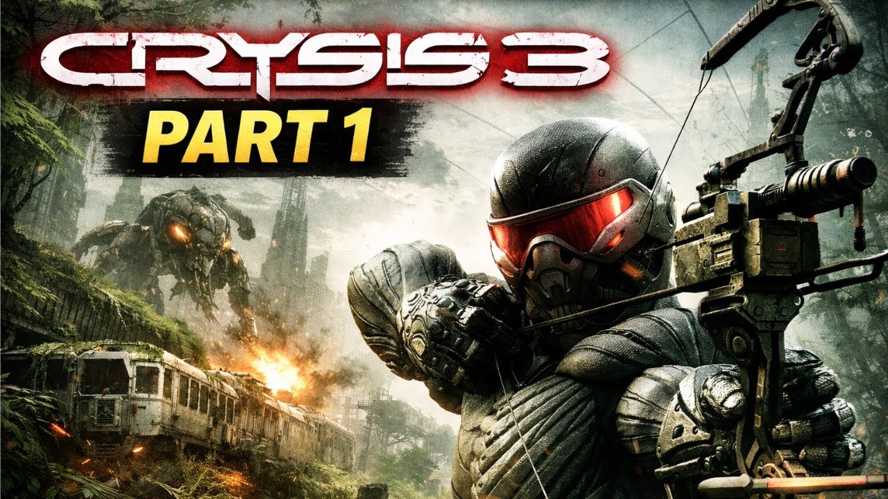 Crysis 3- FULL GAME Walkthrough Part 1 Gameplay No Commentary