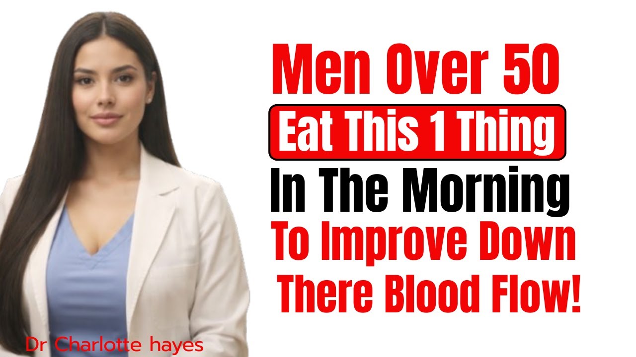 Men Over 60 Eat This 1 Thing in the Morning to Improve Down There Blood Flow/Dr. Charlotte Hayes