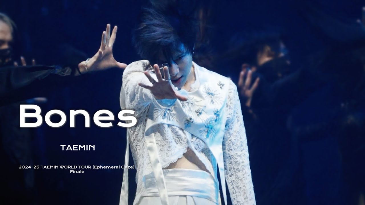 [4K]250427 태민(TAEMIN) ‘Bones’ 본즈 @TAEMIN WORLD TOUR [Ephemeral Gaze] Finale