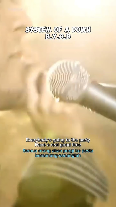 B.Y.O.B - System of a down || lyrics terjemahan #shorts #systemofadown #byob #shortsfeed #lyrics