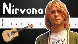 Pennyroyal Tea - Nirvana Guitar Tutorial, Guitar Tabs, Guitar Lesson