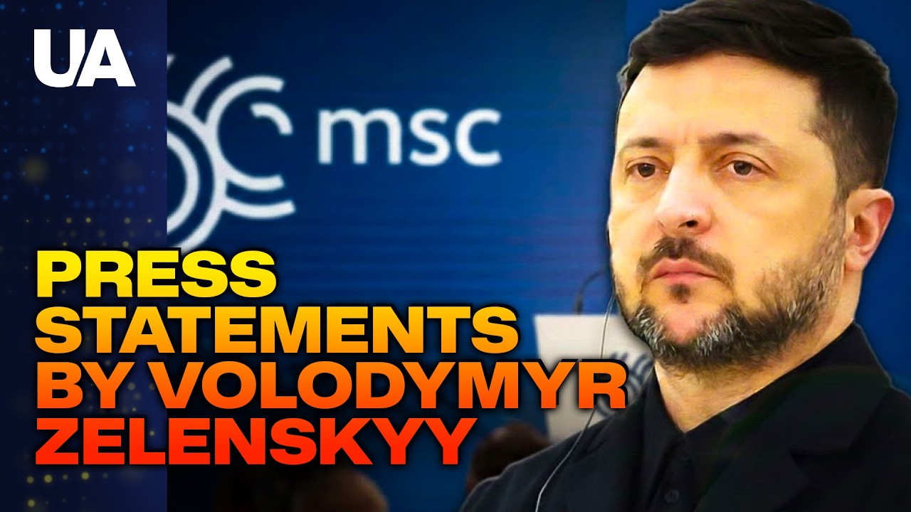LIVE | Ukraine at MSC-2026: Volodymyr Zelenskyy’s press conference