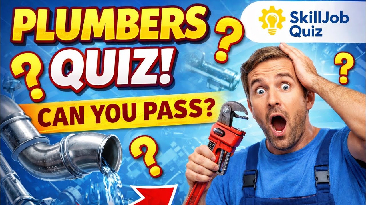 Are You a Real Plumber? | Plumbing Quiz