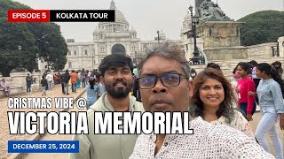 Ep5 🏛️ Victoria Memorial - Christmas Vibe &amp; Rush 🎄 Tourist Places in #Kolkata Tour - Bengal Tourism