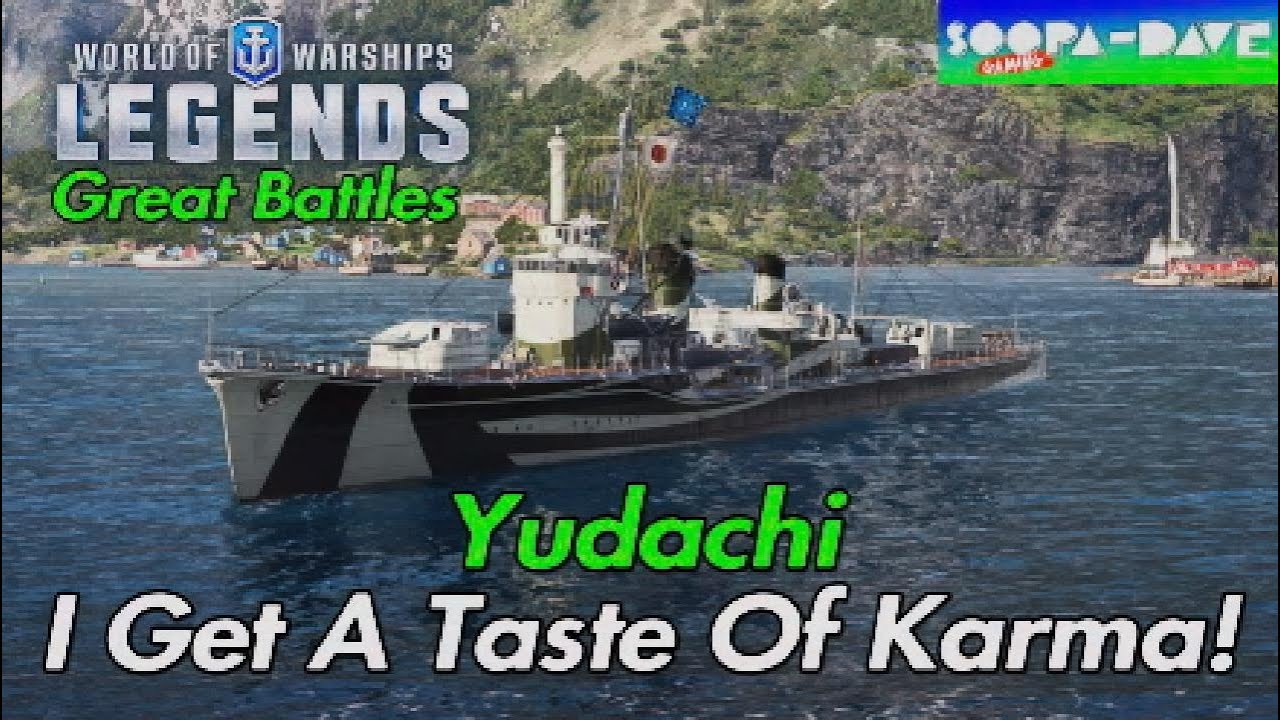 Yudachi World Of Warships Legends - YouTube