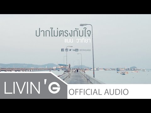 ปากไม่ตรงกับใจ - แนน วาทิยา [Official Audio]