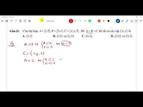 Video Hướng dẫn bài tập tập hợp lớp 10 kết nối tri thức với... - youtube