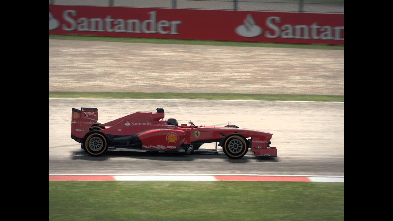 F1 2013 - Ferrari - Silverstone - Legend - 25% Race